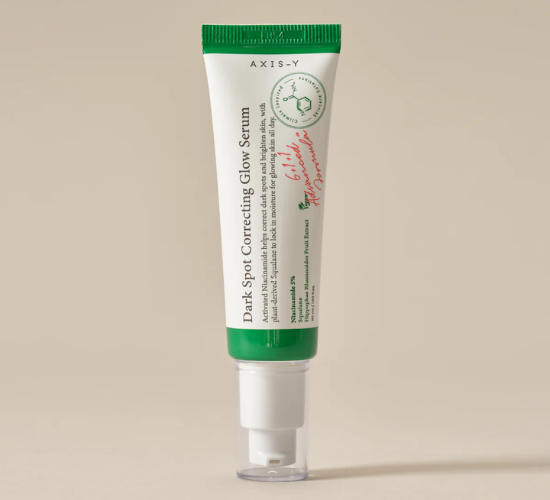 Axis-Y Dark Spot Correcting Glow Serum for hyperpigmentation and radiant skin. Free UAE delivery.