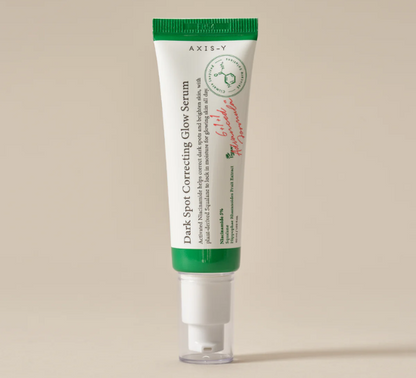 Axis-Y Dark Spot Correcting Glow Serum for hyperpigmentation and radiant skin. Free UAE delivery.