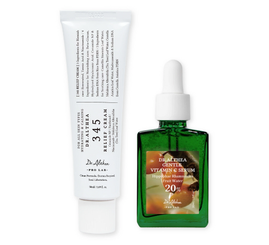 Dr. Althea 345 Cream & Vitamin C Serum Duo